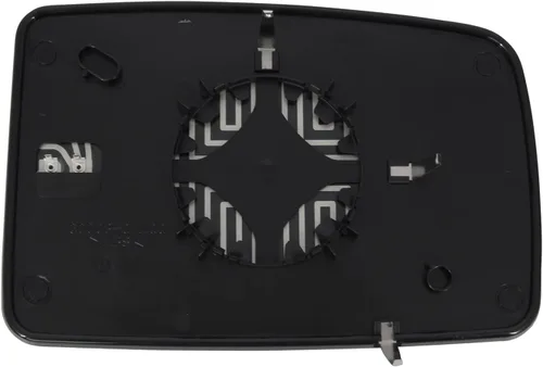 Miniatura 3 de Montaje de cristal del espejo lateral del conductor con placa trasera de plástico calentada compatible con Ford Expedition, Lincoln Navigator