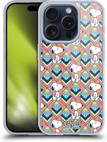 Miniatura 34 de Head Case Designs Snoopy Deco Dreams - Funda de gel suave con licencia oficial de Peanuts Blue Pattern compatible con Apple iPhone 7 Plus/iPhone 8