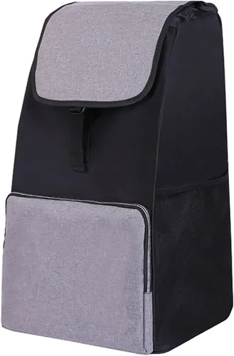 Miniatura 14 de Bolsa de repuesto para carrito de compras, bolsa de repuesto impermeable con bolsillos laterales y bolsillo frontal, para marco de aleación