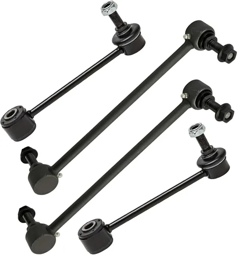 Miniatura 8 de Detroit Axle - 4 barras estabilizadoras para Acura EL Honda Civic 01-05, 4 barras estabilizadoras delanteras y traseras de repuesto 2001 2002 2003