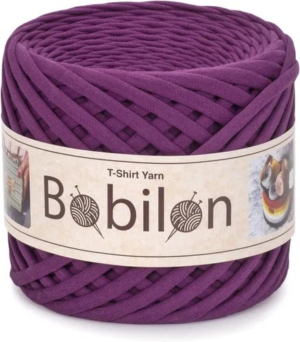 Miniatura 50 de Hilo de Camiseta de Algodón 7-9 mm (0.276-0.354 in) para Ganchillo, Tejido, Macramé, Manualidades DIY – Jersey Soft Ribbon, Fettuccini Zpagetti