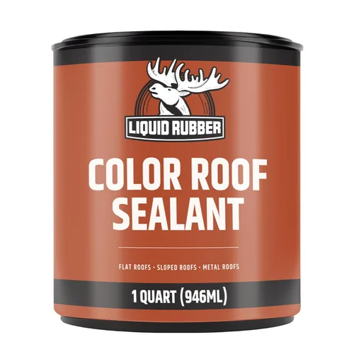 Miniatura 10 de Liquid Rubber Sellador Impermeable de Color - Revestimiento Elastomérico para Techos Planos o Inclinados y Cimientos - Pintura de Bricolaje