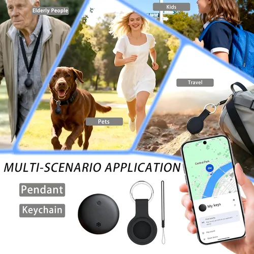 Miniatura 4 de Rastreador GPS para automóvil: no requiere tarifas de suscripción, magnetismo ultra fuerte, tamaño mini y portátil, con una duración de batería de 1