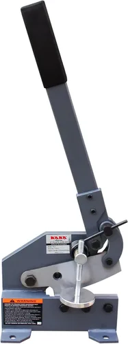 KAKA INDUSTRIAL Cizalla de metal, cortador de chapa metálica de 5 pulgadas para barras de acero y placas de cobre, herramienta manual para