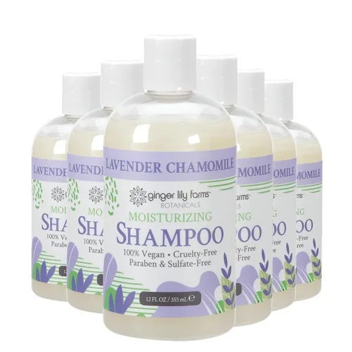 Miniatura 22 de Ginger Lily Farms Botanicals - Champú hidratante para todo tipo de cabello, 100% vegano y libre de crueldad, felicidad de azúcar de vainilla