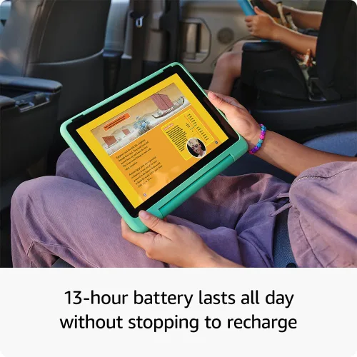 Miniatura 7 de Tablet Amazon Fire HD 10 Kids Pro para niños de 6 a 12 años Pantalla brillante de 10.1 pulgadas, controles parentales, funda delgada Lanzamiento