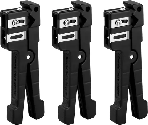 Miniatura 7 de Herramienta de corte de fibra óptica 45-162 y 45-163 Pelacables coaxiales Fibra óptica Buffer Tube Jacket Stripper cable coaxial crimpador