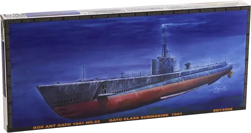 Miniatura 3 de USS Gato Clase Submarino 1941 1-350 AFV Club Juguete