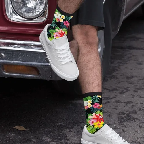 Miniatura 5 de Mouxue Calcetines locos del tubo del equipo de la novedad divertida, calcetines casuales del vestido de las mujeres de los hombres