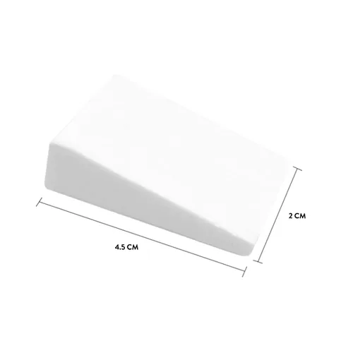 Miniatura 6 de Artist's Choice Paquete de 500 mini cuñas aplicadoras de esponja de maquillaje, esponjas cosméticas triangulares para base, rubor, sombra de ojos
