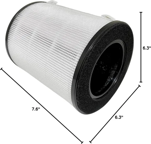 Miniatura 10 de Nispira AP-T20FL - Filtro de repuesto True HEPA compatible con el purificador de aire de torre TotalClean de 360° AP-T20 AP-T20WT, 3 paquetes
