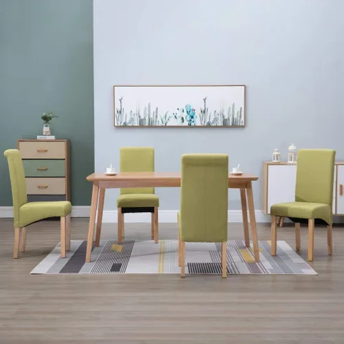 Miniatura 19 de Dining Chairs 2 Pcs Black Fabric,Living Room Dining Chairs,Counter Dining Chairs Suitable for Daily Dining Or Special Events Such As Meetings