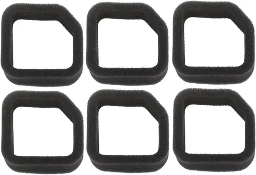 Ryobi Filtro de aire de repuesto, paquete de 6 unidades 560873001 para recortadora, soplador (BM254BV, RY08510, RY08544), cultivador (RY60511A,