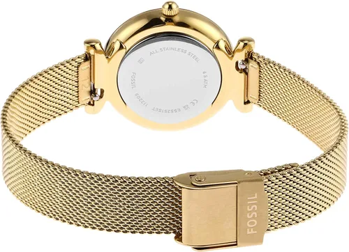 Miniatura 5 de Fossil Carlie Mini Reloj casual de cuarzo de acero inoxidable para mujer