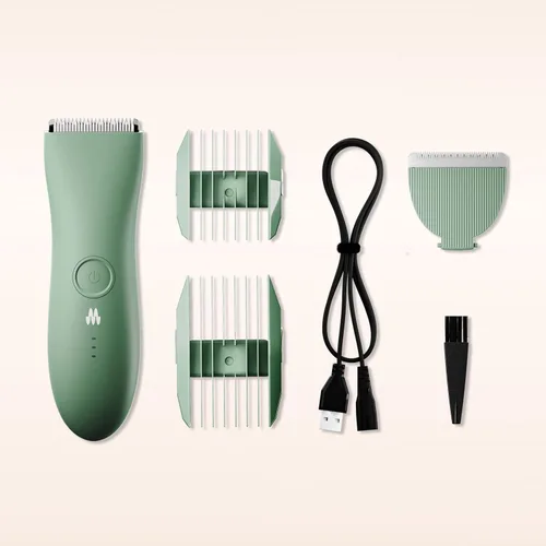 Miniatura 8 de MERIDIAN The Trimmer Original - Recortadora de vello corporal para hombres, afeitadora eléctrica para cabello púbico, pecho, piernas y bikini, 1