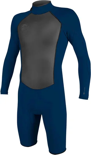Miniatura 5 de O'Neill Traje de neopreno O'riginal de primavera de manga larga con cremallera trasera de 0.079 in para hombre Negro/Negro