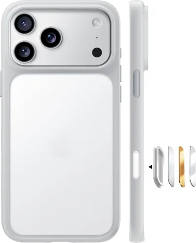 Miniatura 13 de TORRAS Funda a prueba de golpes para iPhone 13/iPhone 14, grado militar, probada en caídas, parte trasera dura protectora delgada para iPhone 13