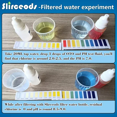 Miniatura 6 de Filtro de botella de agua para botella de filtro de agua de plástico Brita en 26 onzas o 36 onzas y botella de agua de acero inoxidable en 20 onzas