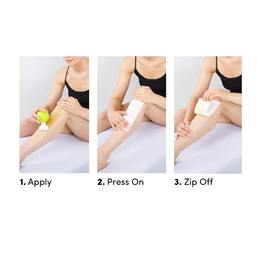 Miniatura 6 de Parissa Cera de azúcar orgánica enrollable Certificado USDA, fórmula 100% natural, suave y lavable para pieles sensibles Kit de depilación