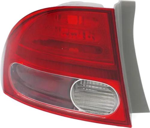 Miniatura 5 de Garage-Pro Juego de luces traseras compatibles con Honda Civic 2006-2008 halógenas para el lado del conductor y del pasajero, exterior