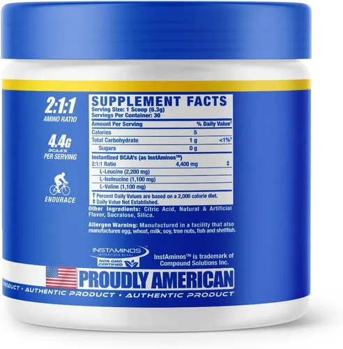Miniatura 2 de Ronnie Coleman Signature Series BCAA XS - Polvo con aminoácidos esenciales, recuperación muscular después del entrenamiento, mezcla de bebida