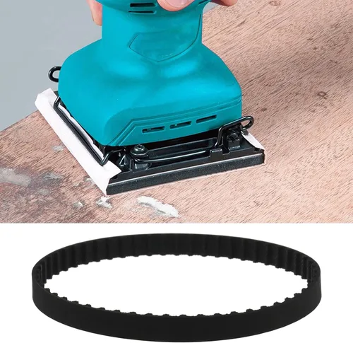 Miniatura 3 de 2 correas de transmisión 429964-32 compatibles con Black and Decker Sander BR300 11 pulgadas de longitud 1/5 pulgadas separación de dientes paso 55