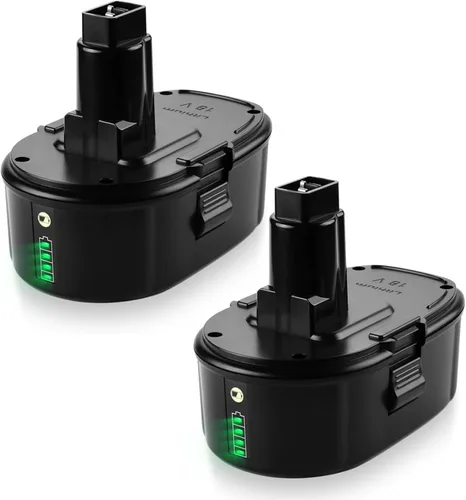 energup Paquete de 2 baterías de repuesto de 18 V 7000 mAh para baterías Dewalt de 18 V xrp, DC9096 DC9098 DC9099 DE9098 DW9095 DW9096 DW9098 DE9503
