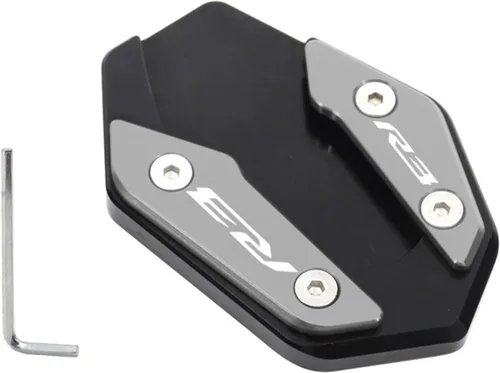 Miniatura 22 de Soporte de extensión lateral de pie para motocicleta para Yamaha YZF R3 R25 MT03 MT25 2019 2022 MT 03 25 R 3 25 (color: MT03 azul)