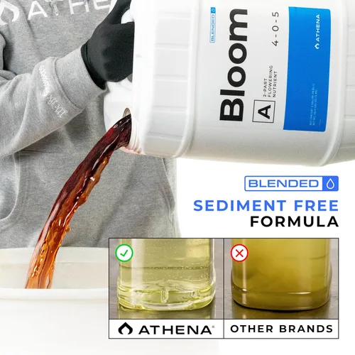 Miniatura 5 de Athena Bloom Parte A - 5 galones Nutrientes hidropónicos líquidos para plantas con flores y frutas LQ-BLA-5G
