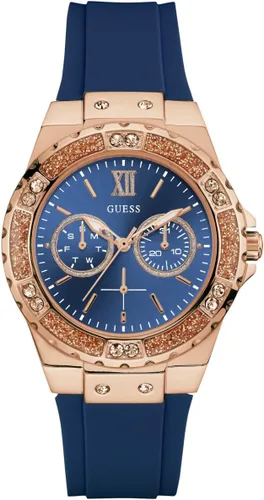 Miniatura 7 de Guess - Reloj para mujer de acero inoxidable + silicona resistente a manchas
