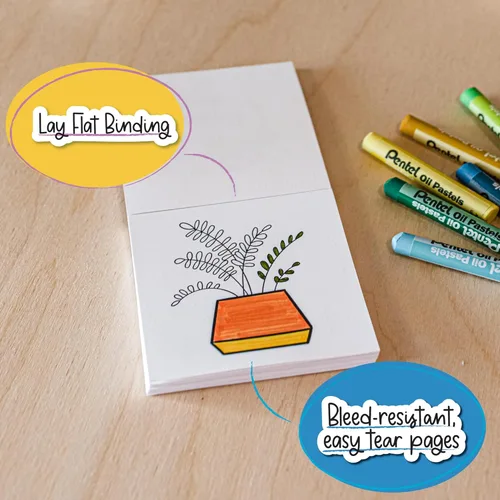 Miniatura 3 de Libro para colorear Tiny Eats & Treats and Little Moments de tamaño de bolsillo. Pequeños regalos para compañeros de trabajo de 3 x 3 pulgadas