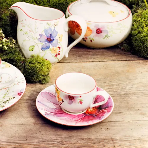 Miniatura 2 de Villeroy & Boch Mariefleur 1041001430 - Taza de café expreso, 5.9 in