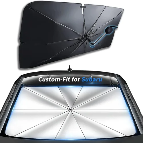 Miniatura 22 de Parasol a medida para el parabrisas de Porsche, parasol para automóvil con bloqueo UV y mango flexible de rotación de 360°, diseñado para accesorios