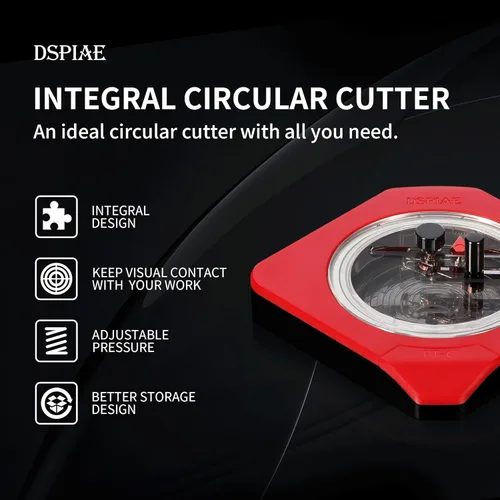 Miniatura 9 de DSPIAE Cortador circular integral rotatorio integral (0.039-1.969 in) círculo