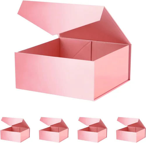 Miniatura 23 de HAPPY POTATO Caja de regalo grande con tapa y cinta, caja de propuesta de padrino, caja de regalo magnética para regalos