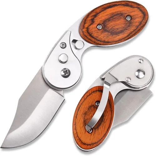 ITOKEY Cuchillo de bolsillo pequeño para hombres y mujeres, cuchillos plegables EDC, herramienta de bolsillo cortacajas para uso diario, regalos