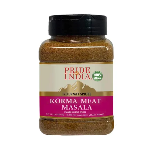 Pride of India – Mezcla de condimentos Korma Meat Masala – Ideal para curry tradicional de carne/cordero – Gourmet y sabroso – Mezcla de especias