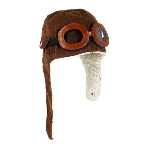 Miniatura 2 de Ewanda store - Gorro de lana con orejeras para bebé (unisex, color marrón)