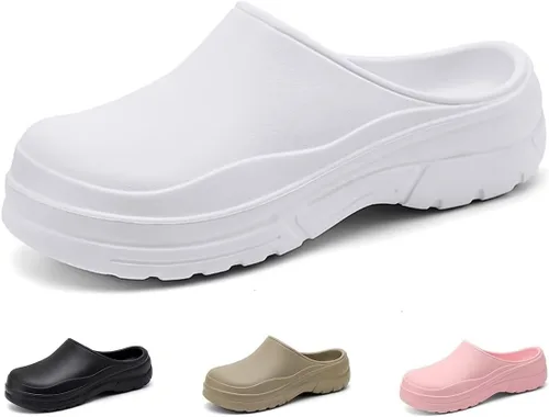 Miniatura 4 de Zuecos para hombre y mujer, antideslizantes, impermeables, para jardín, cocina, trabajo, sandalias de chef, cómodas, ligeras, de EVA