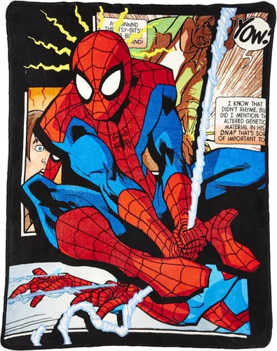 Miniatura 6 de Northwest Manta de Spiderman Micro Raschel, 46" x 60", Swing City