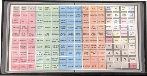 Miniatura 3 de HK SYSTEMS SAM4S Bandeja de dinero para cajón de efectivo 57, 5 billetes y 5 monedas, compatible con Sam4s ER-5200, ER-5240, ER-5215, ER-380