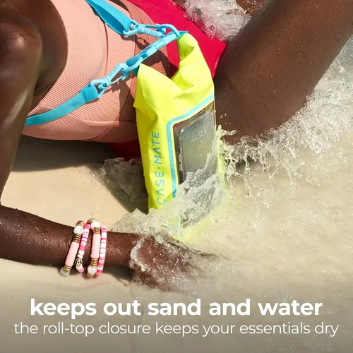 Miniatura 4 de Case-Mate Citrus Splash Mini IP68 - Bolsa de cubo impermeable con tapa enrollable de 2 litros con bolsa impermeable para natación, kayak