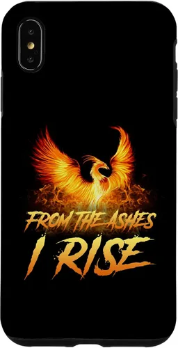 Miniatura 11 de Funda de regalo motivacional para iPhone 13 Pro Max From the Ashes I Rise Phoenix Bird