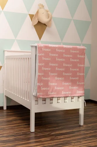 Miniatura 3 de Manta con nombre personalizada para bebé, niño, niña y niños. Manta con nombre personalizado del nombre del bebé. Manta con nombre personalizada