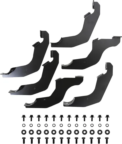 Miniatura 3 de Westin 23-4155 E-Series 3 barras redondas Nerf para Ranger SuperCrew 2019-2025 par negro