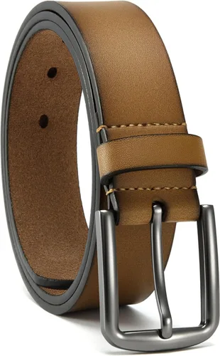 Miniatura 11 de CHAOREN Cinturones de cuero para hombre - Cinturón de 35mm de cuero genuino para jeans - Regalo para hombre para vestir casual