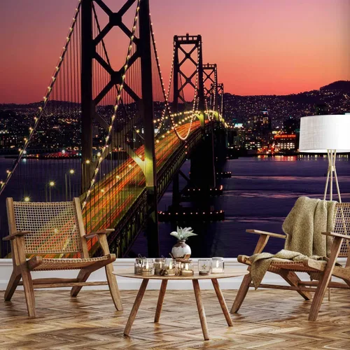 Miniatura 2 de artgeist Mural de pared Puente 79x61 in - XXL Papel pintado no tejido de vellón Decoración de pared Impresión fotográfica Imagen Diseño Decoración