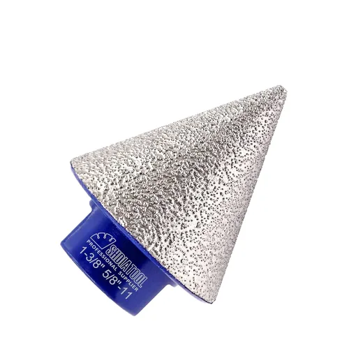 Miniatura 7 de SHDIATOOL Brocas biseladoras de diamante de 1-3/8 pulgadas para agrandar los pedazos de fresado de cerámica del granito del mármol de la teja