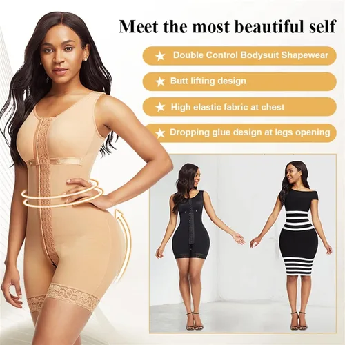 Miniatura 8 de Fajas Reductoras y Moldeadoras - Trajes de cuerpo completo para Fajas Colombianas Postparto Faja Faja Faja Colombianas Entrenador de cintura BBL