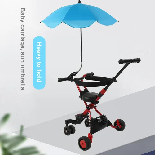 Miniatura 7 de TITA-DONG Paraguas universal ajustable para silla de playa, sombrilla de protección UV con abrazadera, estampado de cebra Patrón de cebra